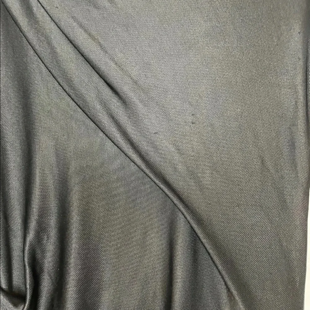 T Alexander Wang Shiny Ruched Stretch Draped Jersey Pencil Skirt BodyCon Dress S - Picture 6 of 11